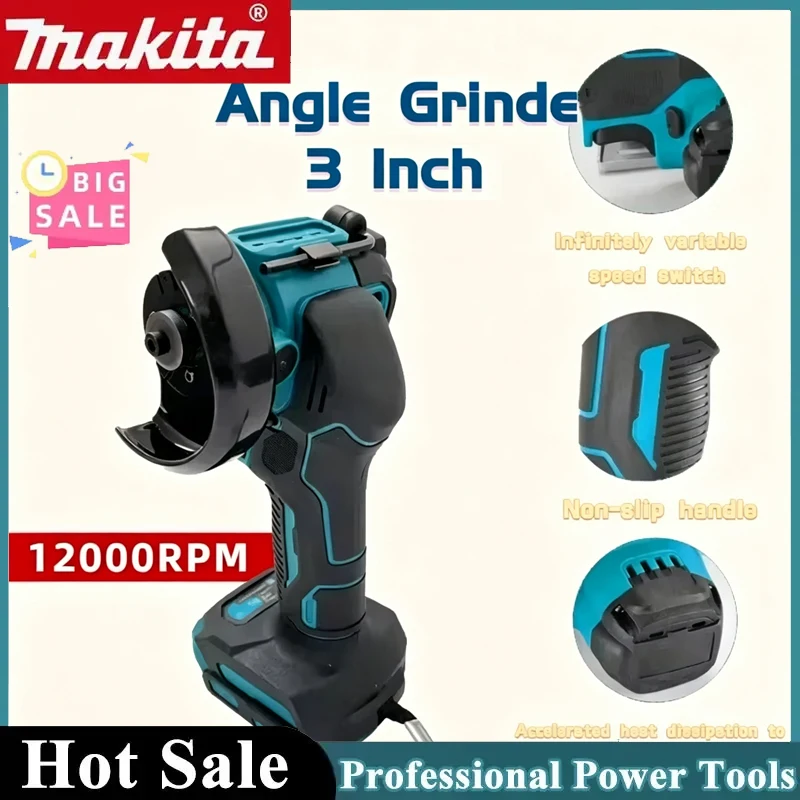 Electric Chainsaw Battery - เครื่องเจียรไฟฟ้าไร้สาย Makita ขนาด 3 นิ้ว รุ่นใหม่