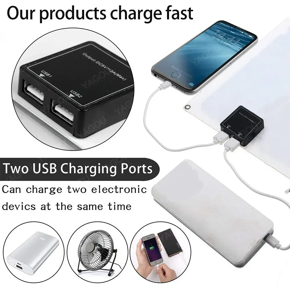แผงโซลาร์เซลล์ 15W 20W ที่ชาร์ - Panel Power Outdoor บทวิจารณ์และราคา