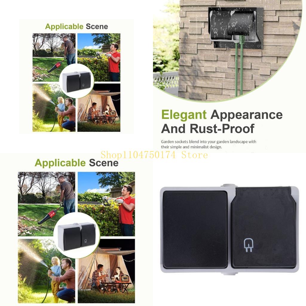 ซ็อกเก็ตกลางแจ้งกันน้ำพร้อมแผง - Outdoor Power Outlet Install บทวิจารณ์และราคา