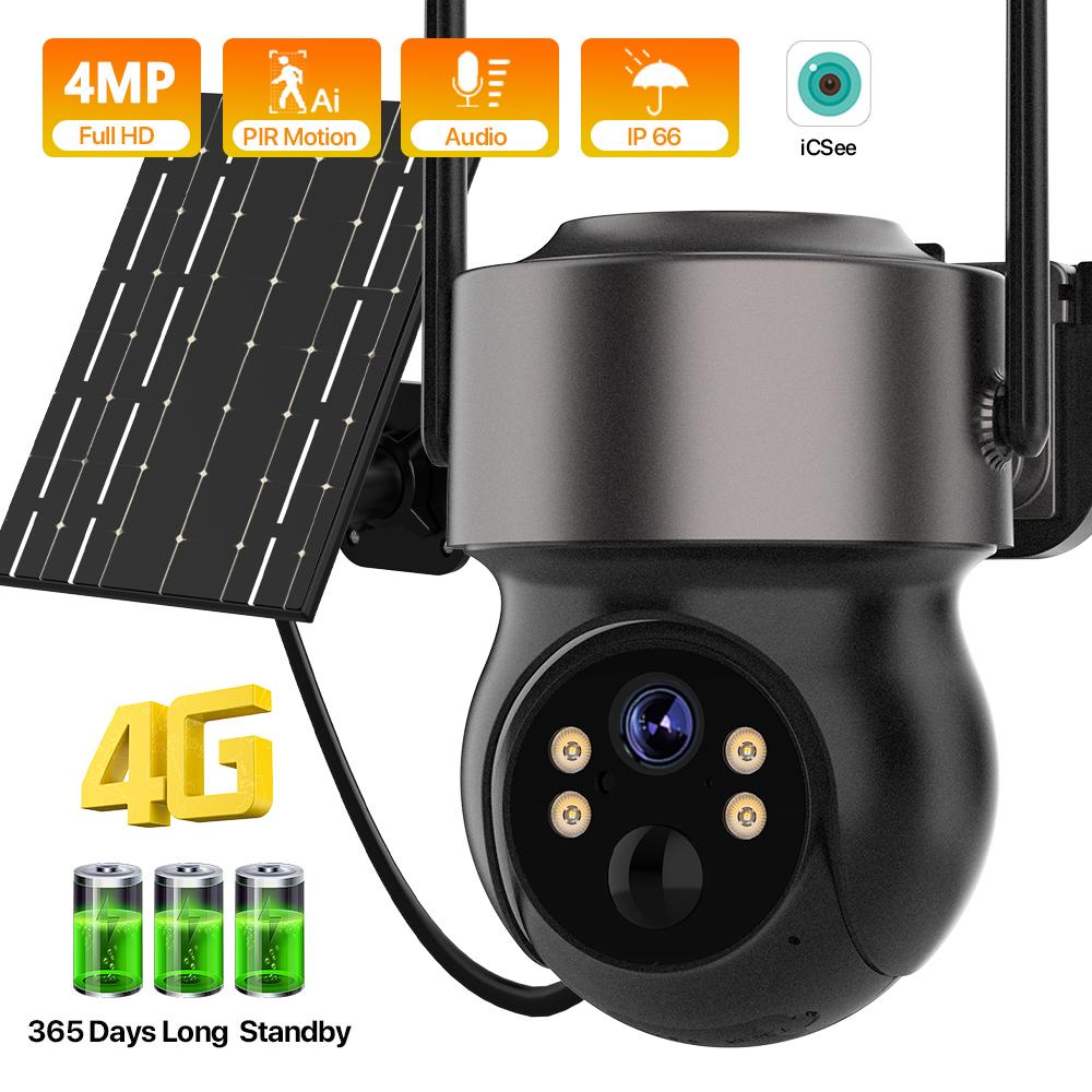 กล้องวงจรปิดไร้สายกลางแจ้ง 4MP - Panel Power Outdoor บทวิจารณ์และราคา