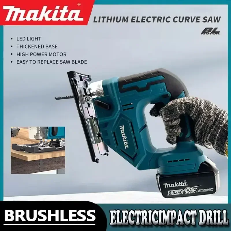 มากีต้า DJV182 340W เลื่อยจิ๊ก - Electric Chainsaw Battery บทวิจารณ์และราคา