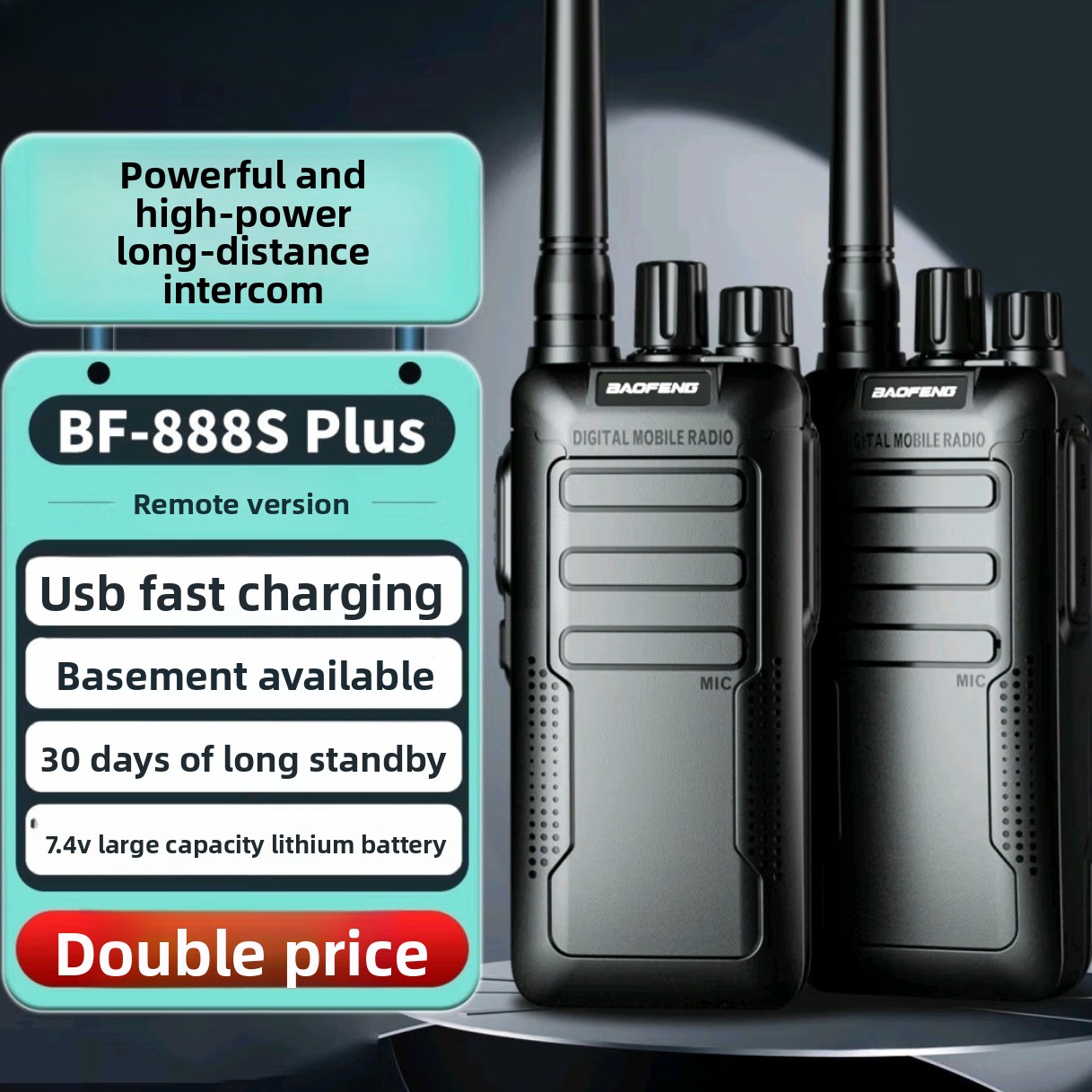 วิทยุสื่อสารแบบมือถือสำหรับพลเ - Outdoor Power Plus บทวิจารณ์และราคา