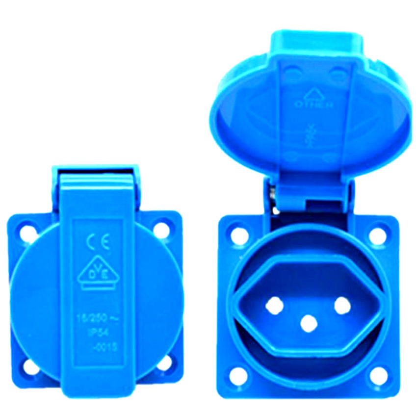 1 ชิ้น ปลั๊กไฟอุตสาหกรรมแบบกัน - Outdoor Power Outlet Waterproof บทวิจารณ์และราคา