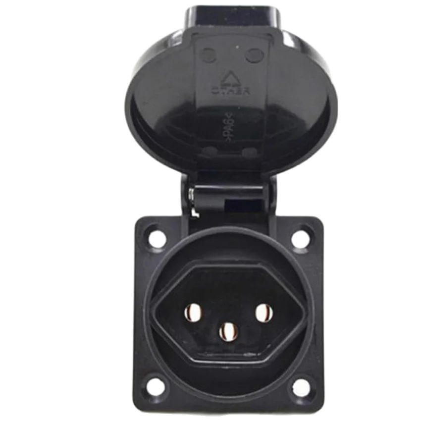 1 ชิ้น ปลั๊กไฟอุตสาหกรรมแบบกัน - Outdoor Power Outlet Waterproof บทวิจารณ์และราคา