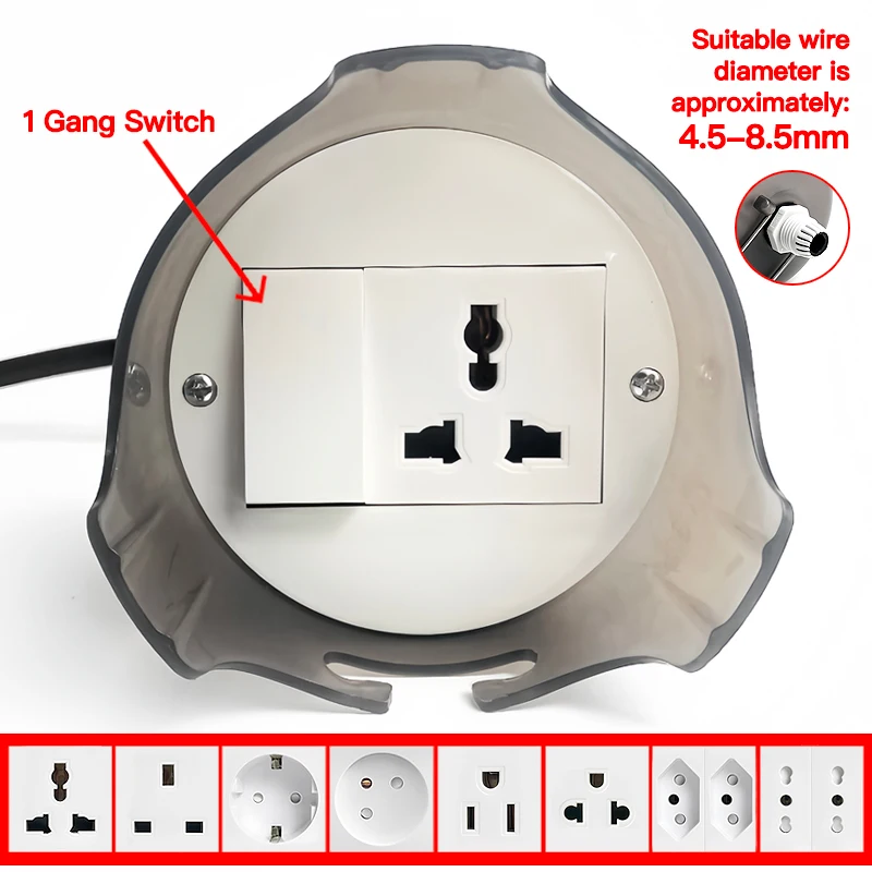 กล่องปลั๊กไฟฟ้ากันน้ำสำหรับใช้ - Outdoor Power Outlet Install บทวิจารณ์และราคา