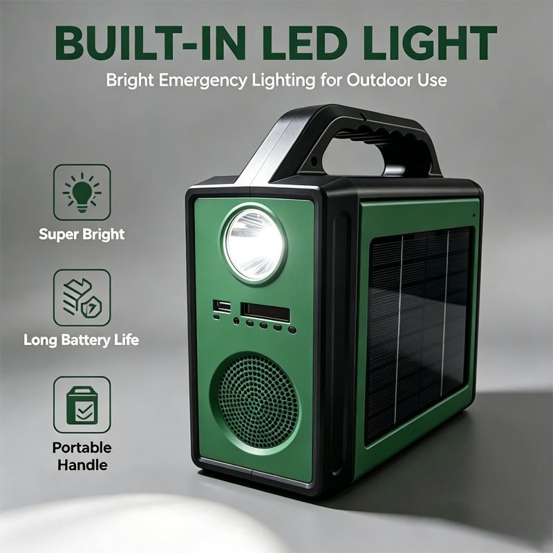แผงโซลาร์เซลล์แบบพกพา 300W พร้ - Panel Power Outdoor บทวิจารณ์และราคา
