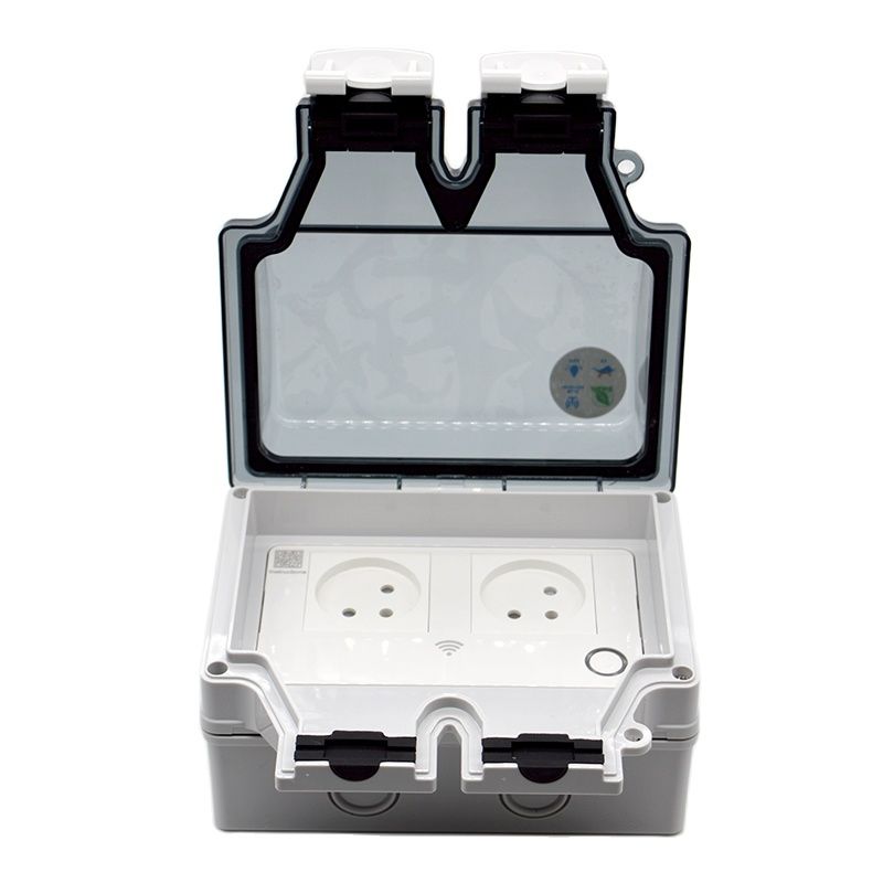 16A สมาร์ทซ็อกเก็ต IP66 ปลั๊กก - Outdoor Power Outlet Waterproof บทวิจารณ์และราคา