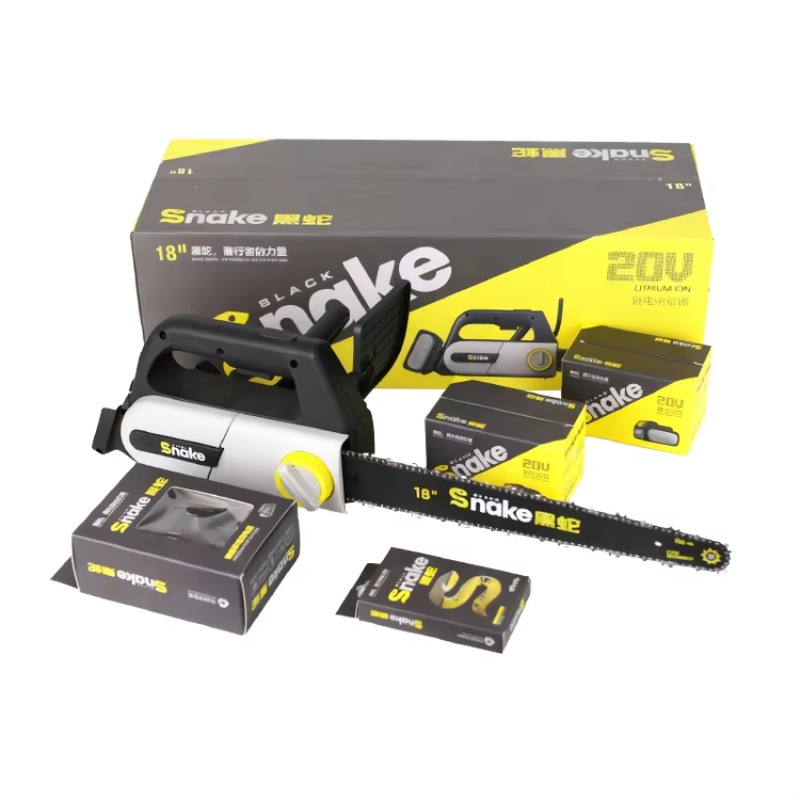 เลื่อยโซ่ไฟฟ้า 21V แบตเตอรี่ลิ - Electric Chainsaw Battery บทวิจารณ์และราคา