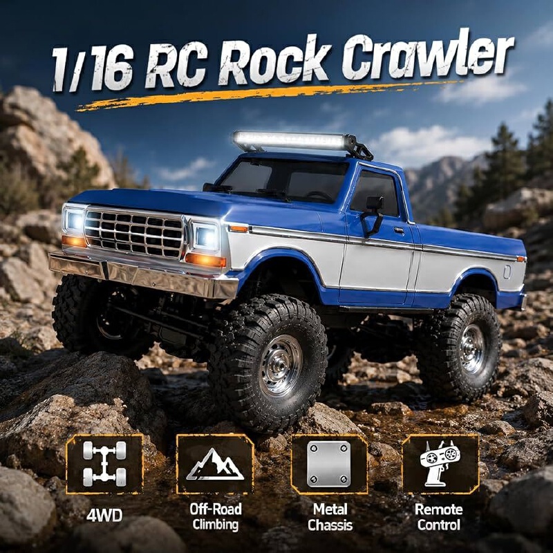 ฮวงป๋อ รถบรรทุกออฟโรด RC 4WD ข - Outdoor Power Meter Bike บทวิจารณ์และราคา