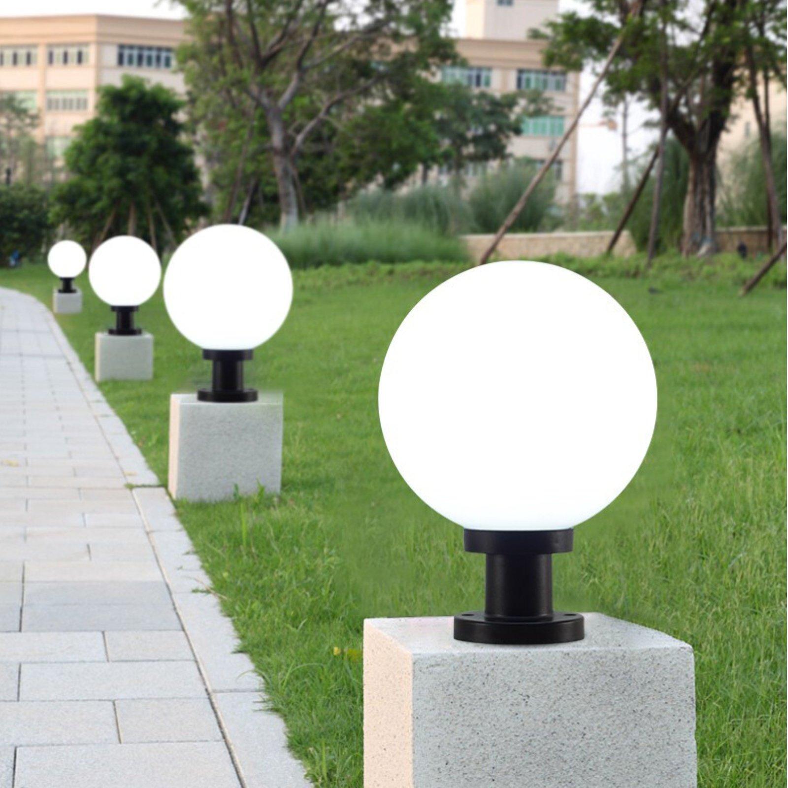 โคมไฟส่องสว่างกลางแจ้งแบบทรงกล - Outdoor Power For Lights บทวิจารณ์และราคา