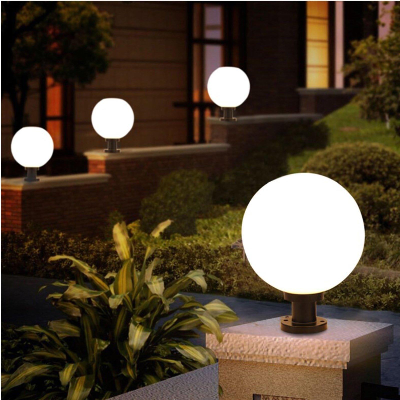 โคมไฟส่องสว่างกลางแจ้งแบบทรงกล - Outdoor Power For Lights บทวิจารณ์และราคา
